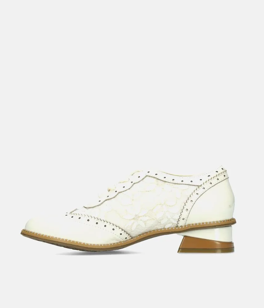 Laura Vita Chic Oxford Style Lace Up Shoes