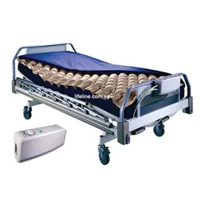 lifeline EasyAir 200 Series Ripple Air Mattress with Pump 0104