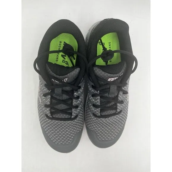 LIGHTLY USED Inov8 PARKCLAW 260 KNIT Women's Athletic Shoe Black Grey US Size 8