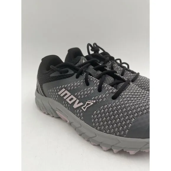 LIGHTLY USED Inov8 PARKCLAW 260 KNIT Women's Athletic Shoe Black Grey US Size 8