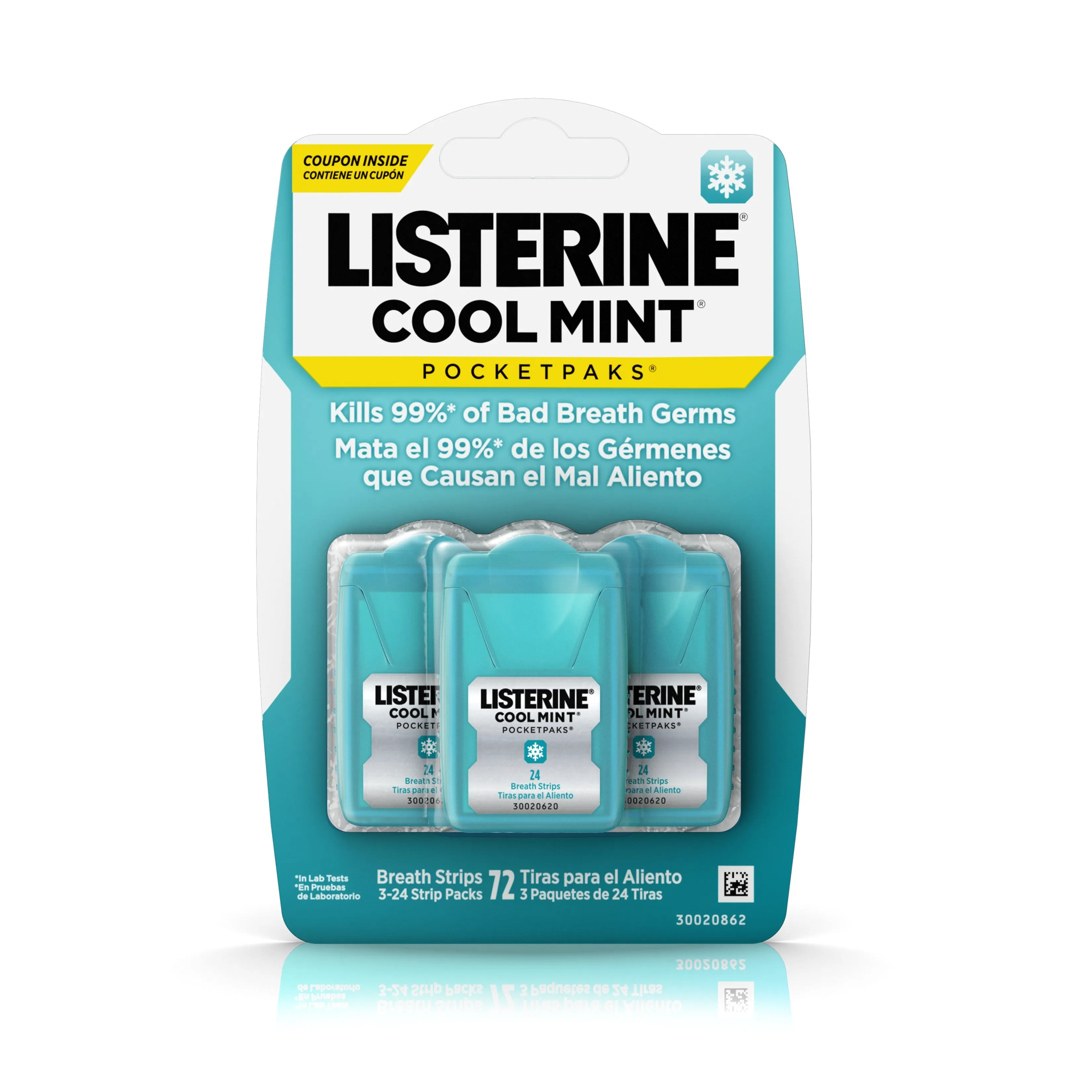 Listerine Cool Mint Pocketpaks Breath Strips