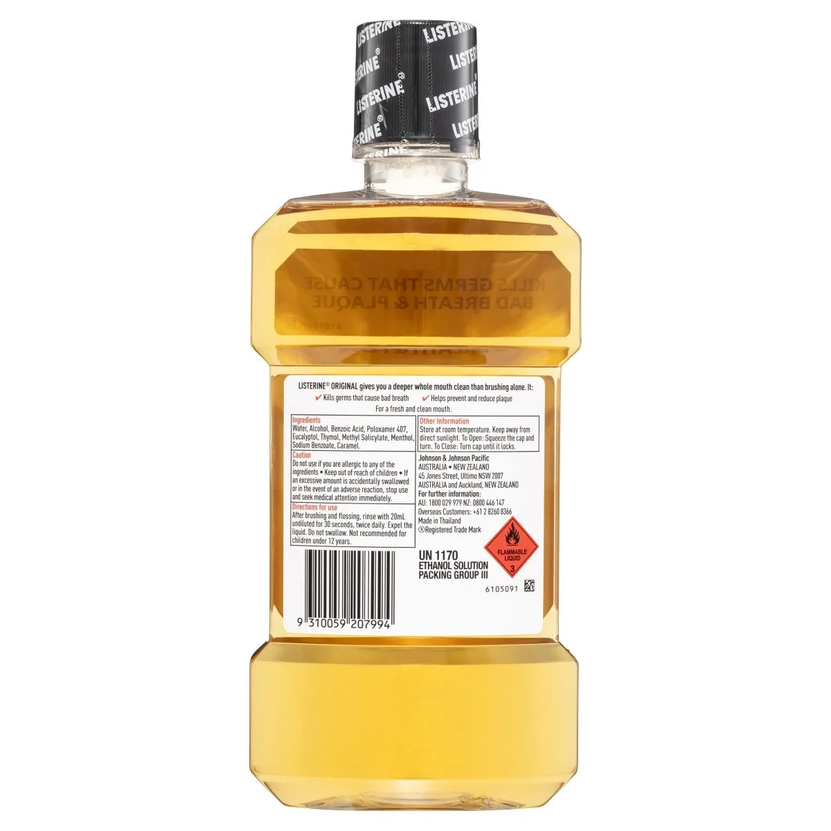 Listerine Original Mouthwash 1L