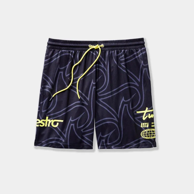 Live Breathe Futbol Fury Shorts - Black