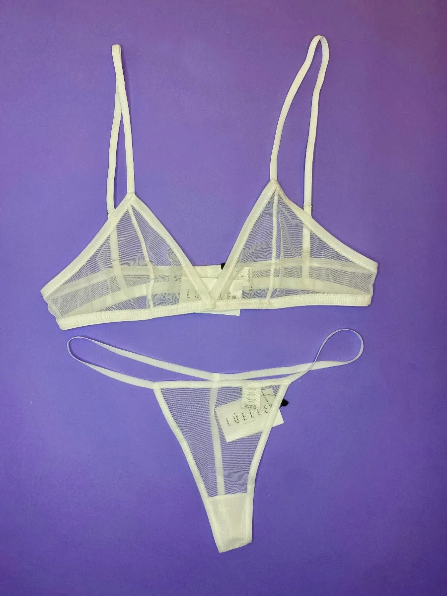 Luelle: Elle G-String - White