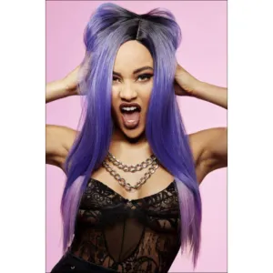Manic Panic Long Amethyst Ombre Super Vixen Wig