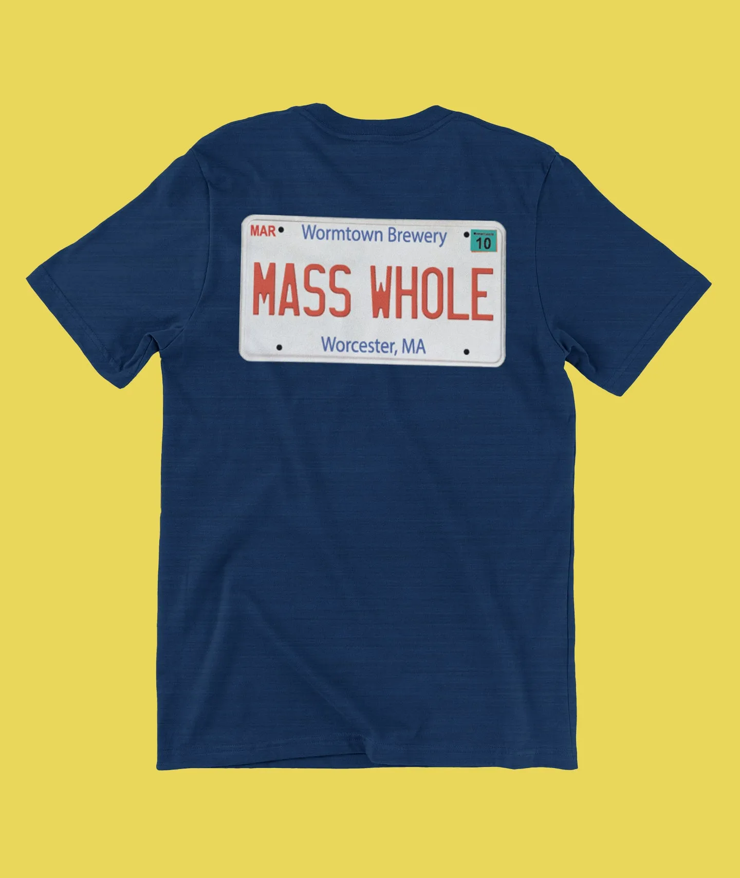 Mass Whole License Plate T-Shirt