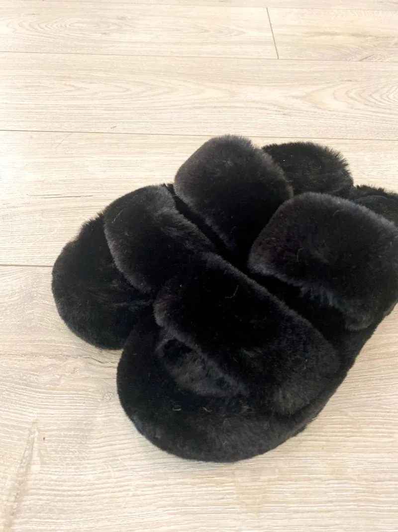MAXINE FLUFFY PLATFORM SLIDES