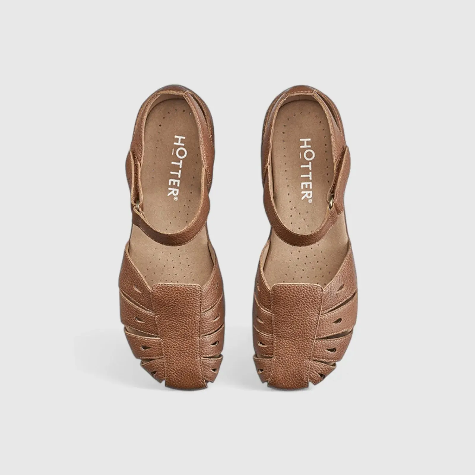 May Comfort Fisherman Leather Shoe Sandal Tan