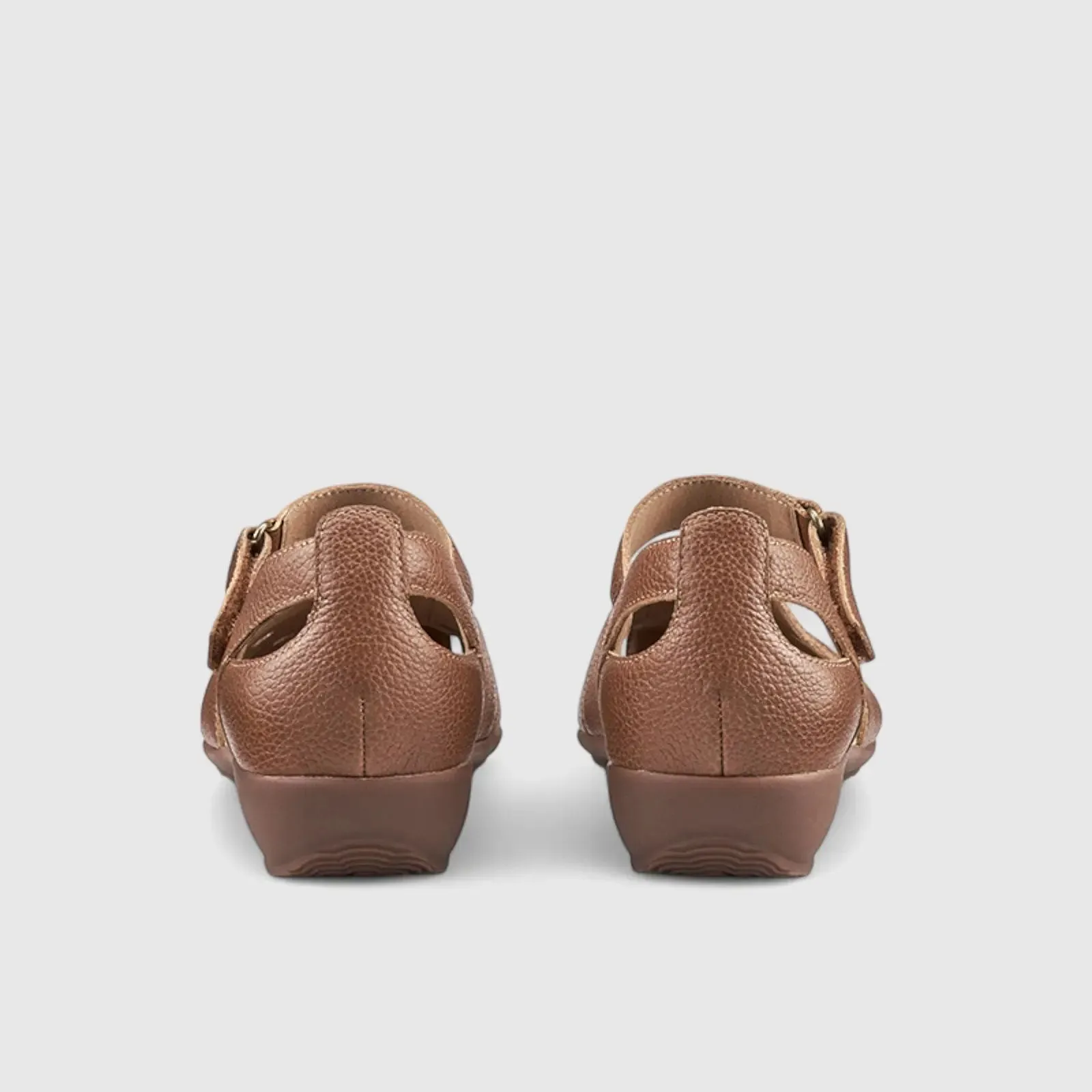 May Comfort Fisherman Leather Shoe Sandal Tan