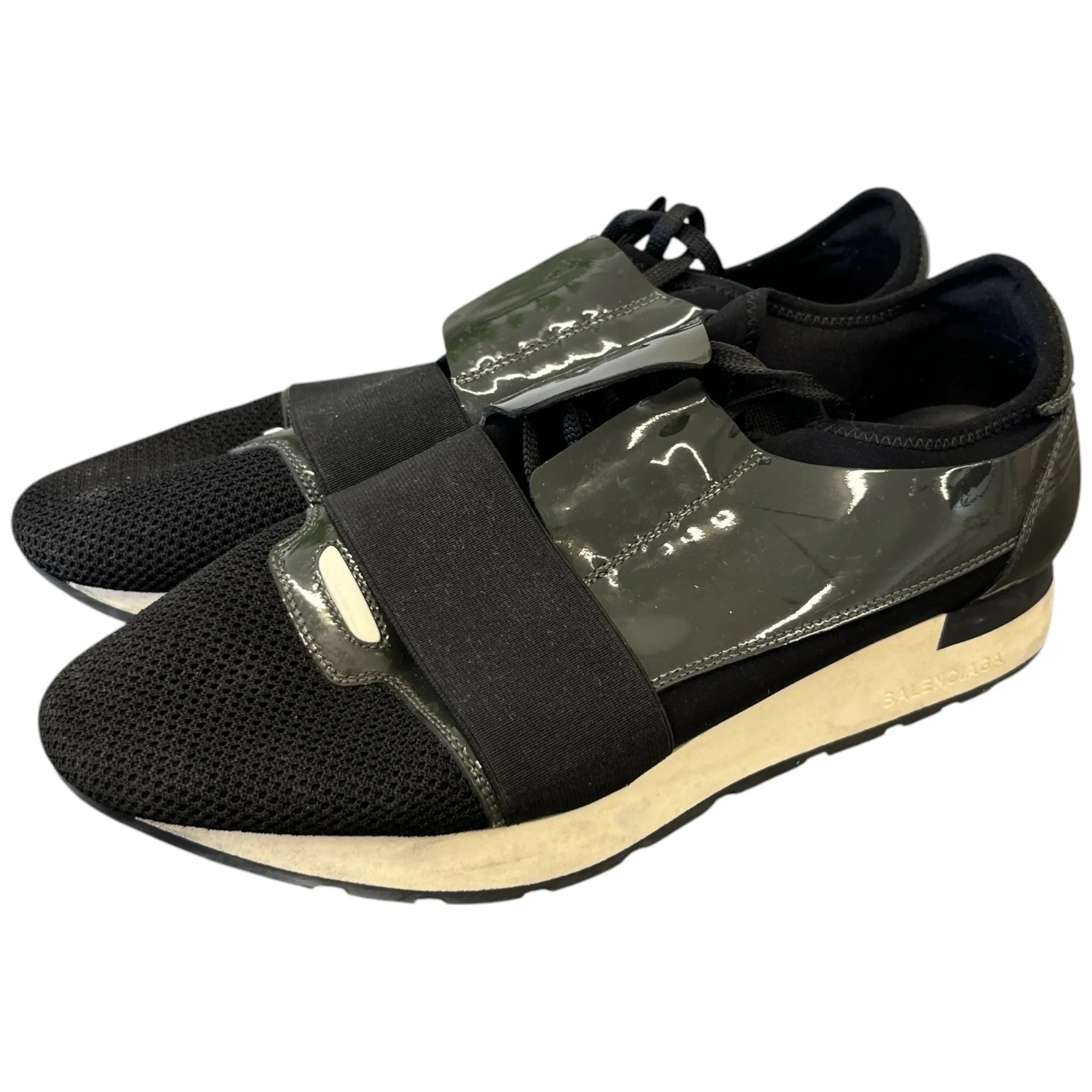 Men's Race Runner Low Trainers Khaki Size EU 41 / UK 7