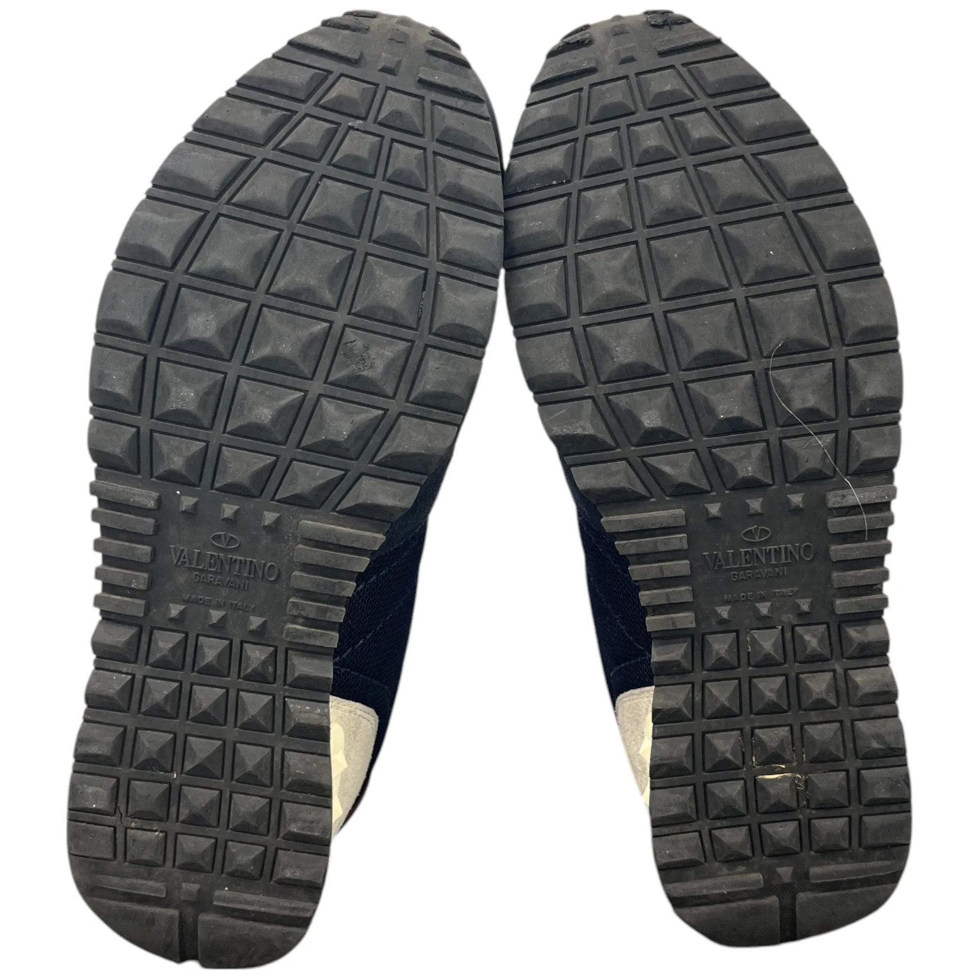Men's Rockstud Low Trainers Navy Size EU 39 / UK 5