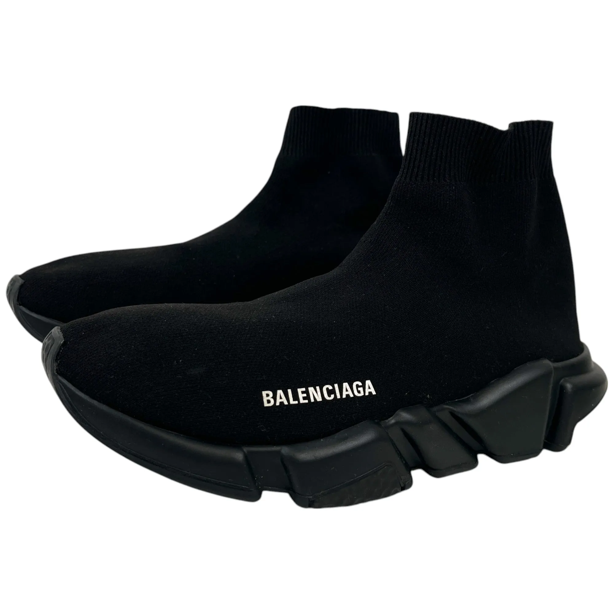 Men's Speed Sock High Trainers Black Size EU 41 / UK 7