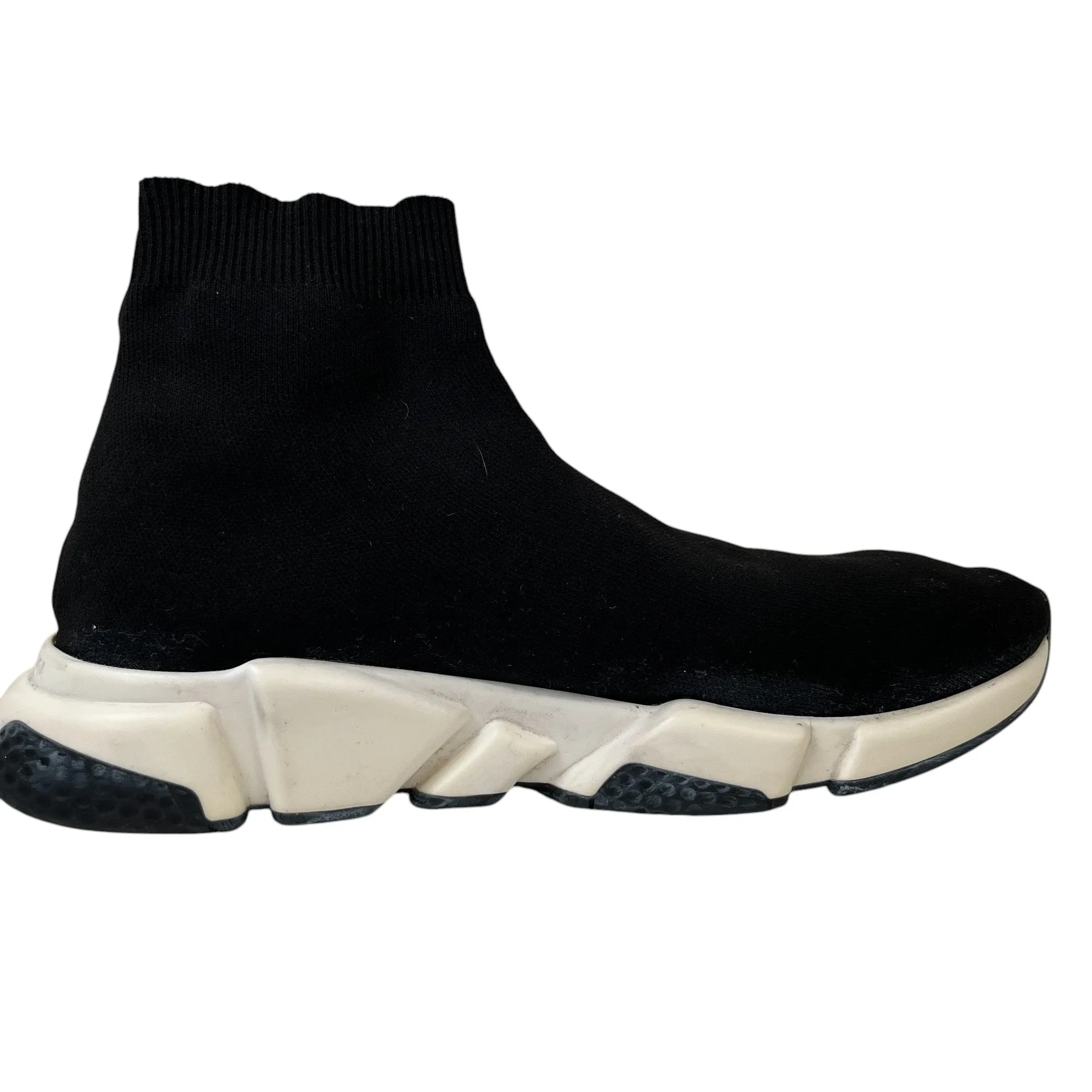 Men's Speed Sock High Trainers Black Size EU 45 / UK 11