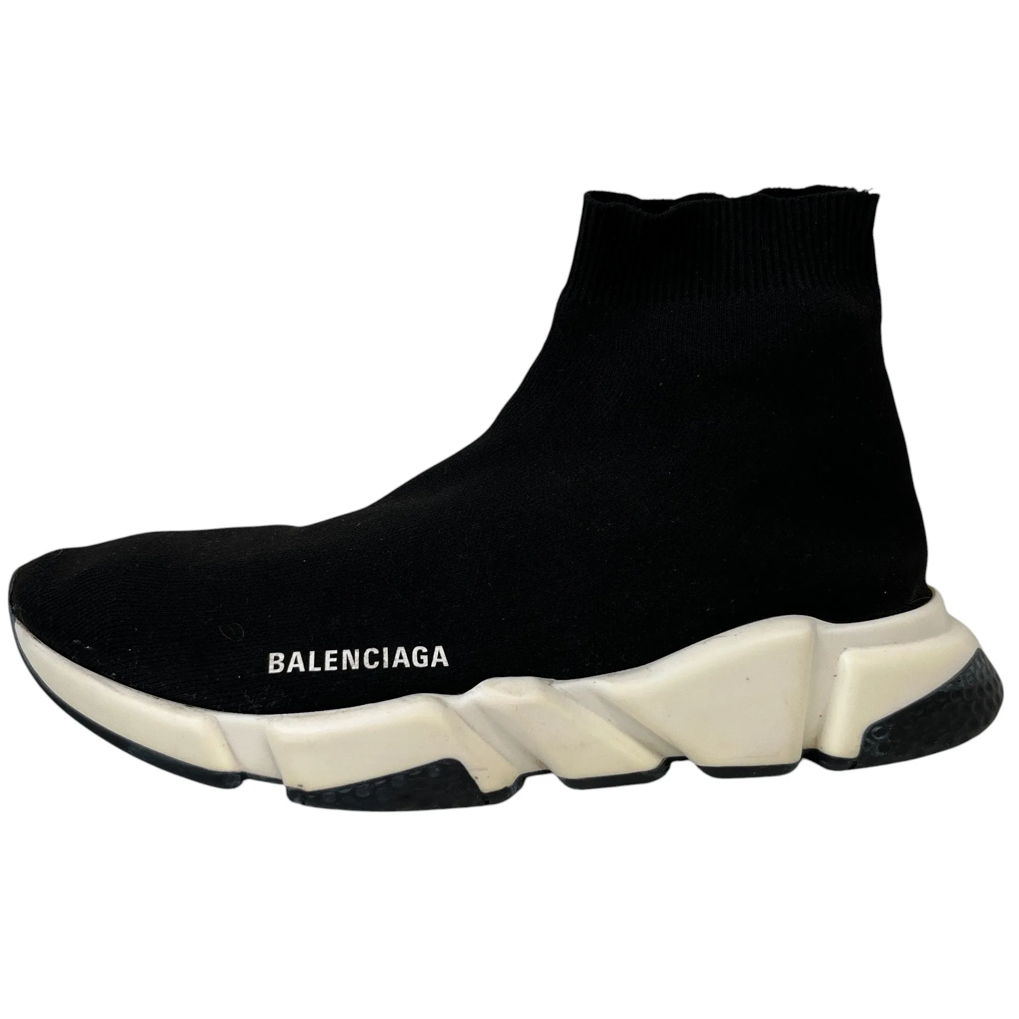Men's Speed Sock High Trainers Black Size EU 45 / UK 11