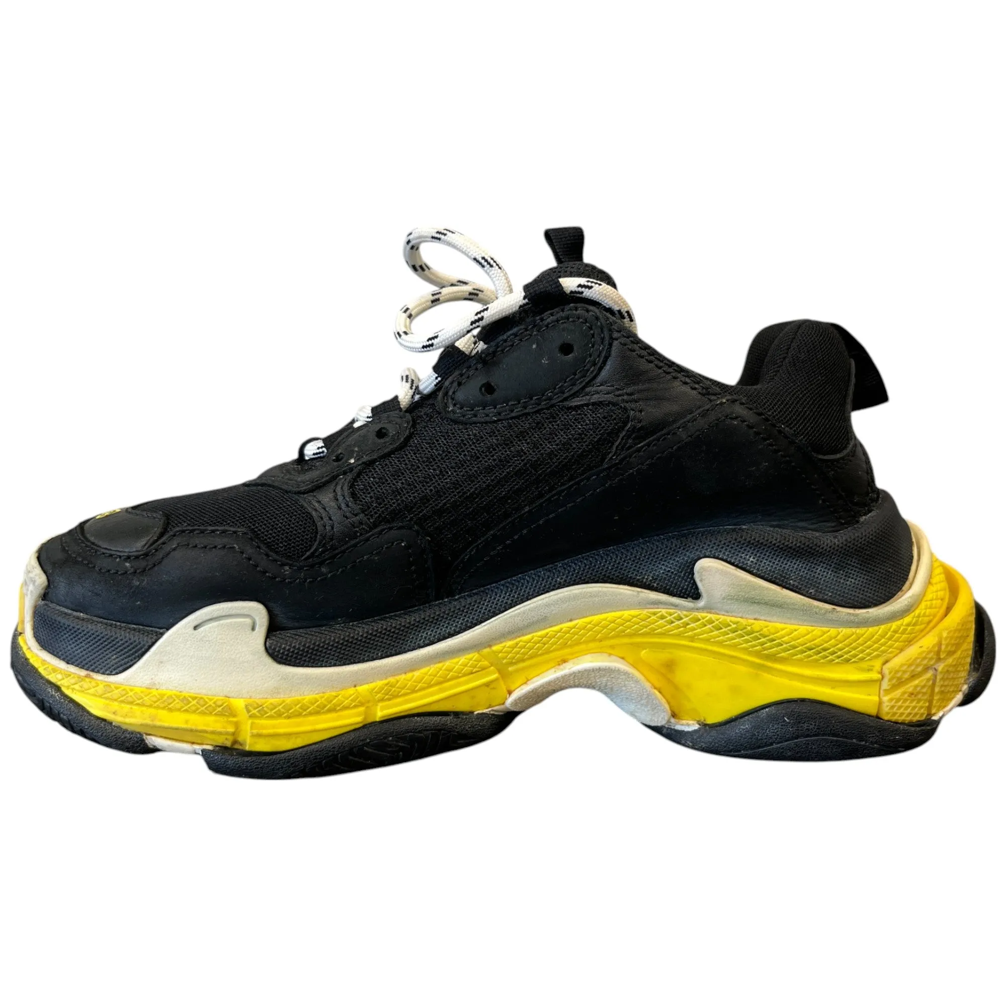 Men's Triple S Low Trainers Black Size EU 39 / UK 5