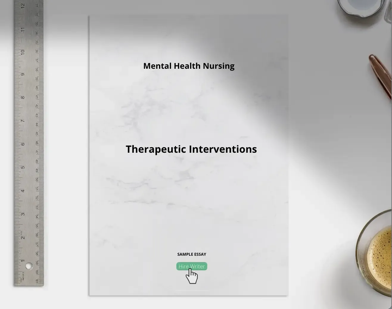 Mental Health Nursing Therapeutic Interventions