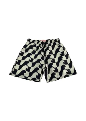 Monowaves Trunks - Black and White