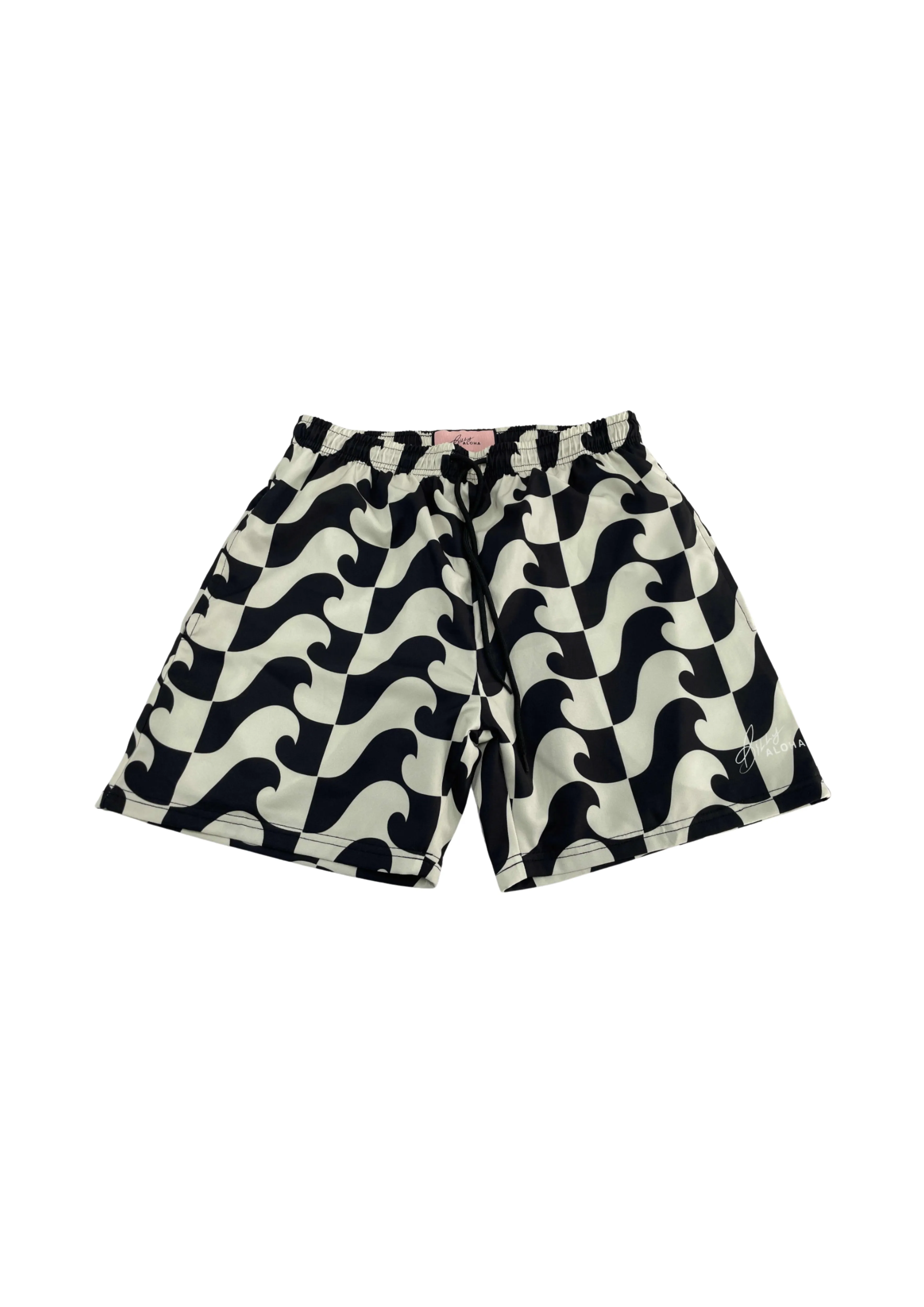 Monowaves Trunks - Black and White