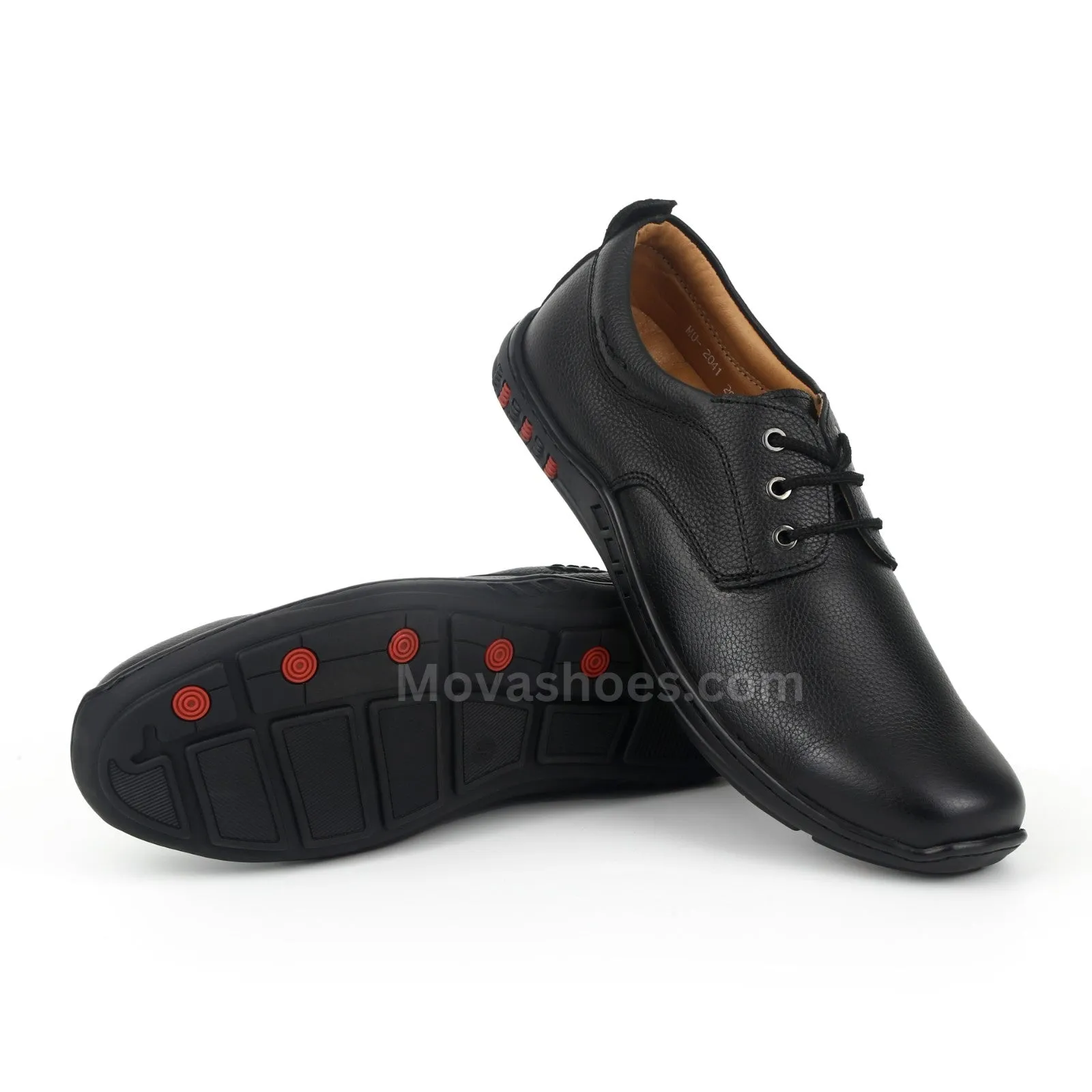 Mova Leather Casual 2041 - Black