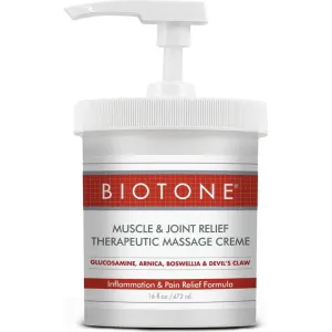Muscle & Joint Relief Therapeutic Crème / 16 oz. by Biotone