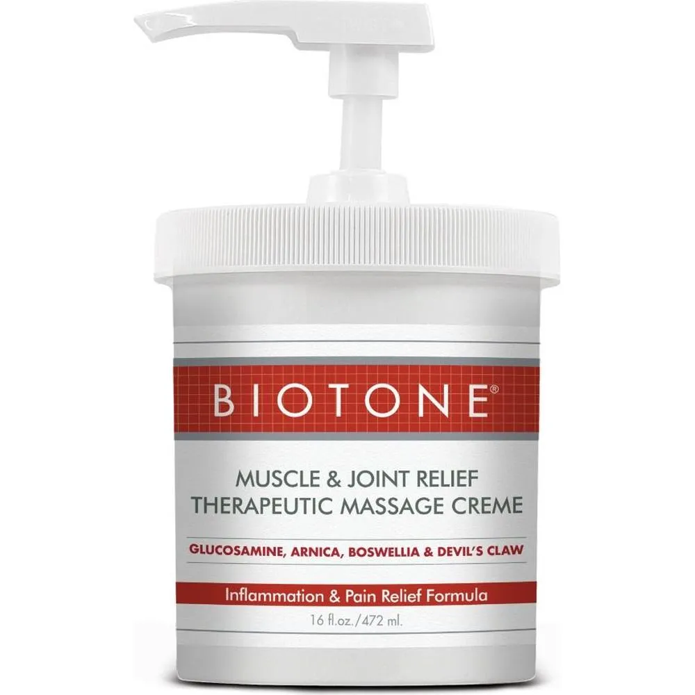 Muscle & Joint Relief Therapeutic Crème / 16 oz. by Biotone