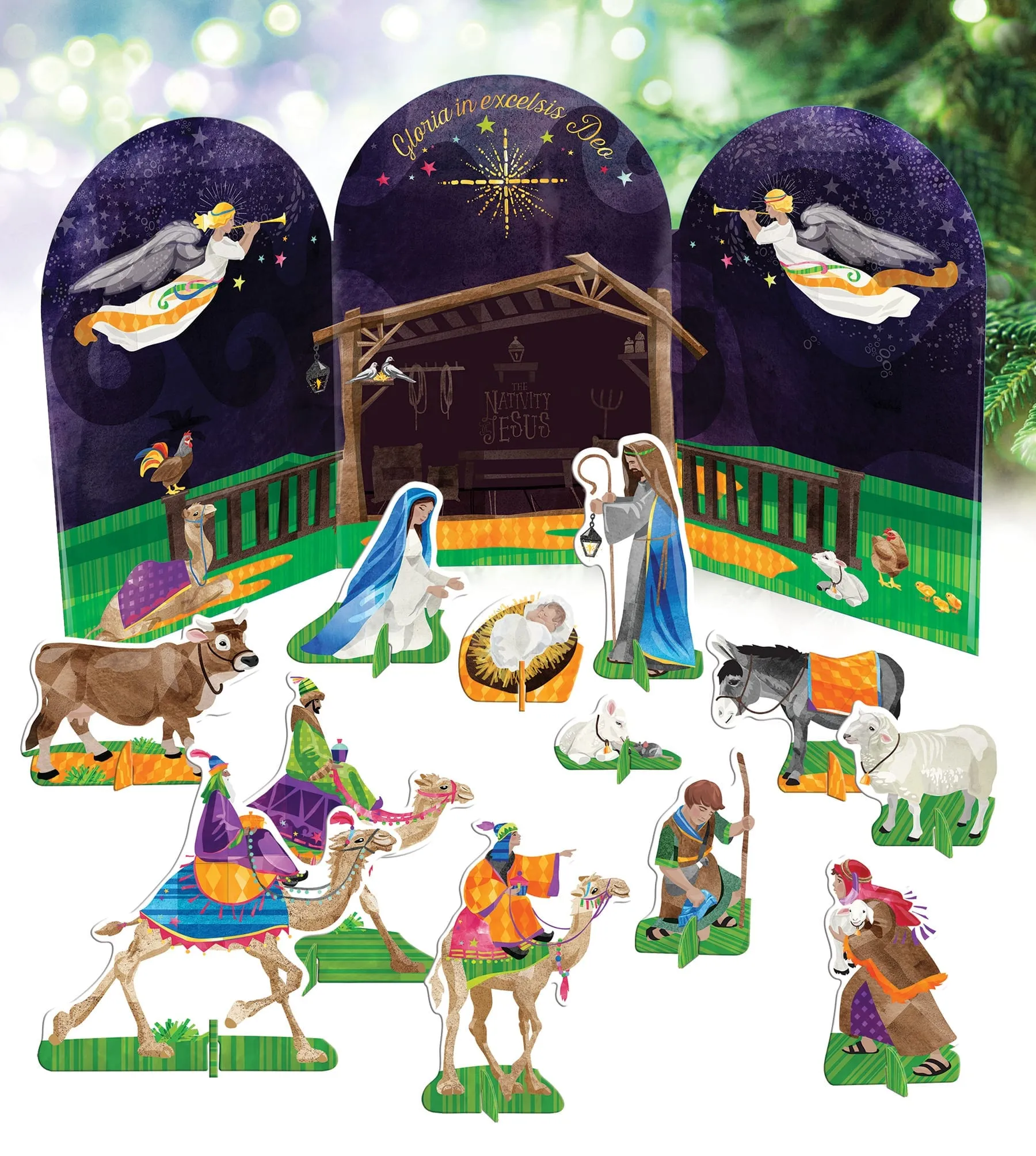 My Pop-Out Nativity Set