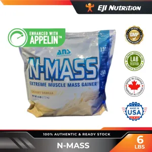 N-Mass Muscle Mass Gainer, 6lbs