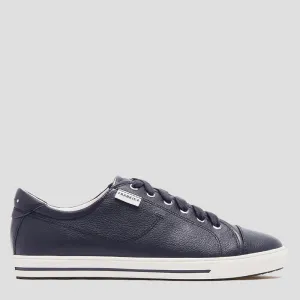 NAT III - NAVY TUMBLED LEATHER