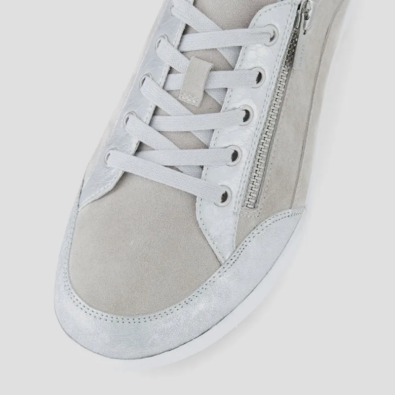 NEALLY - SILVER SCRIBBLE MULTI LEATHER