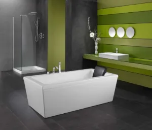 Neptune Ametys 3666 Mass-air/Activ-Air Combo Tub - 65-3/4" L x 35-3/4" W x 22" H - AM3666CMA