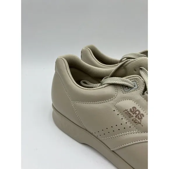 NEW SAS Time Out Bone Men's Casual Shoes Brown US Size 9.5 NARROW 0092-002 NIB