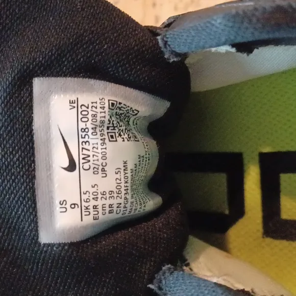 Nike Men's Air Zoom Pegasus 38 Size 9 2021