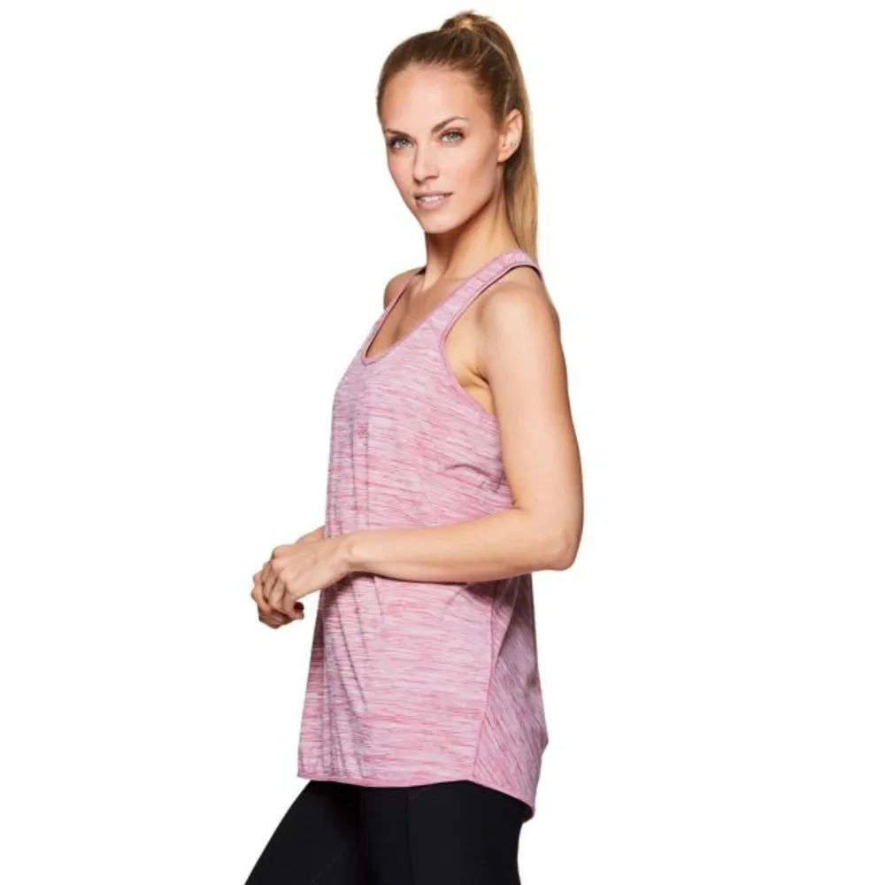 NWT RBX Active Women's Twist Back Space Dye Tank Top