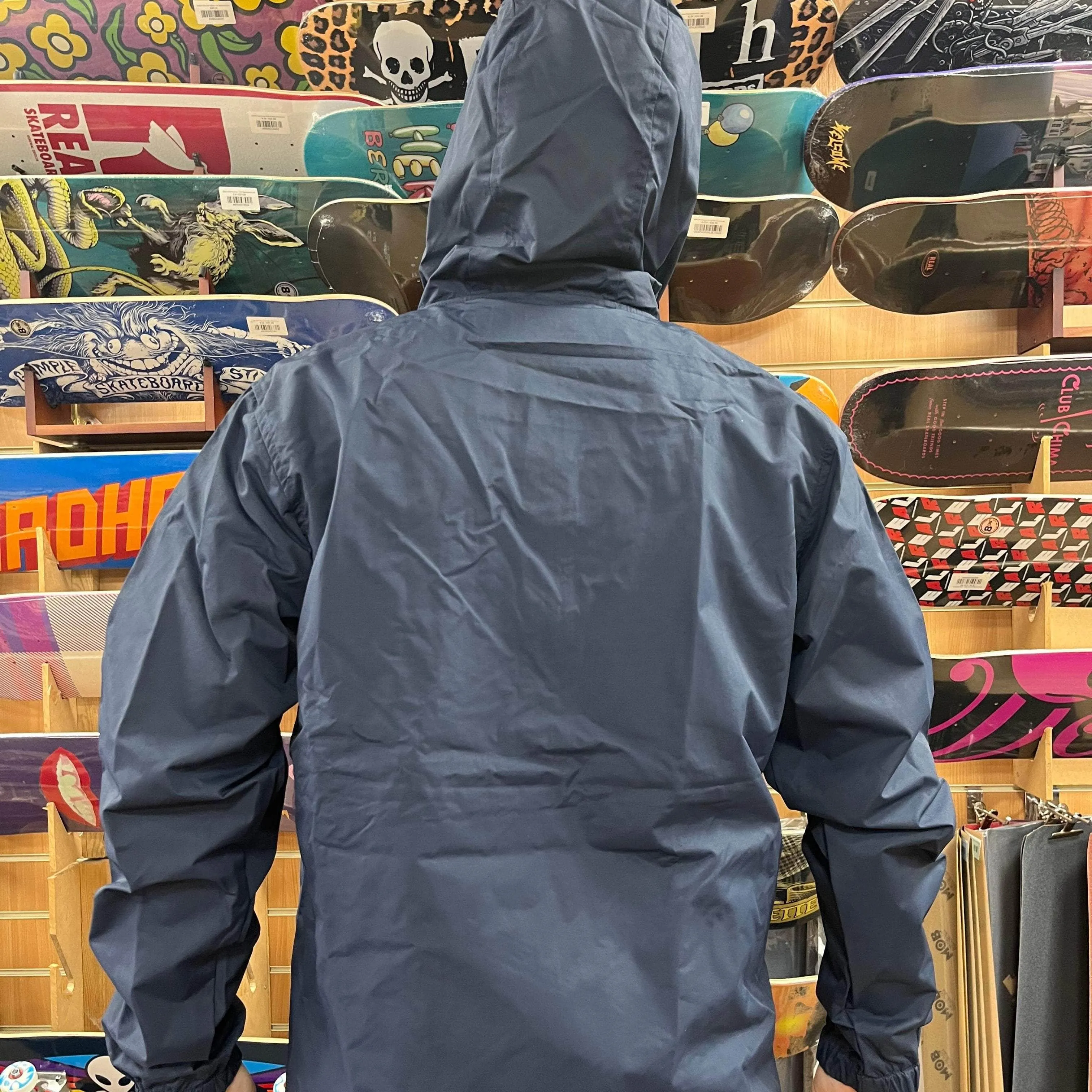 Odyssey Half-Monogram Windbreaker Anorak Jacket