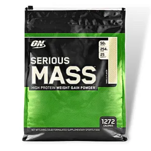Optimum Nutrition Serious Mass (12 Lbs) Vanilla EXP NOV 2025