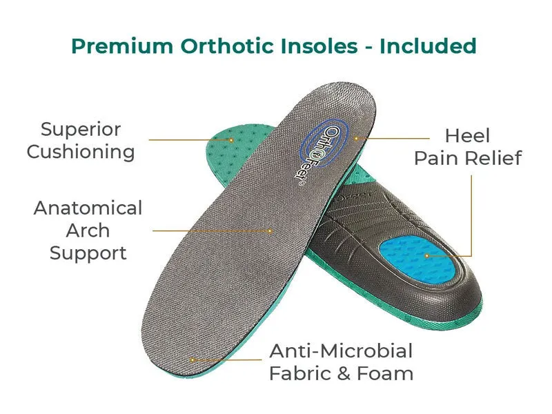 Orthofeet Coral No-Tie - Women's Athletic Shoe