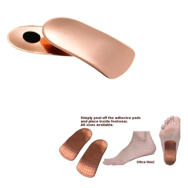 Pain Relief & Anti-Odor Copper Insoles