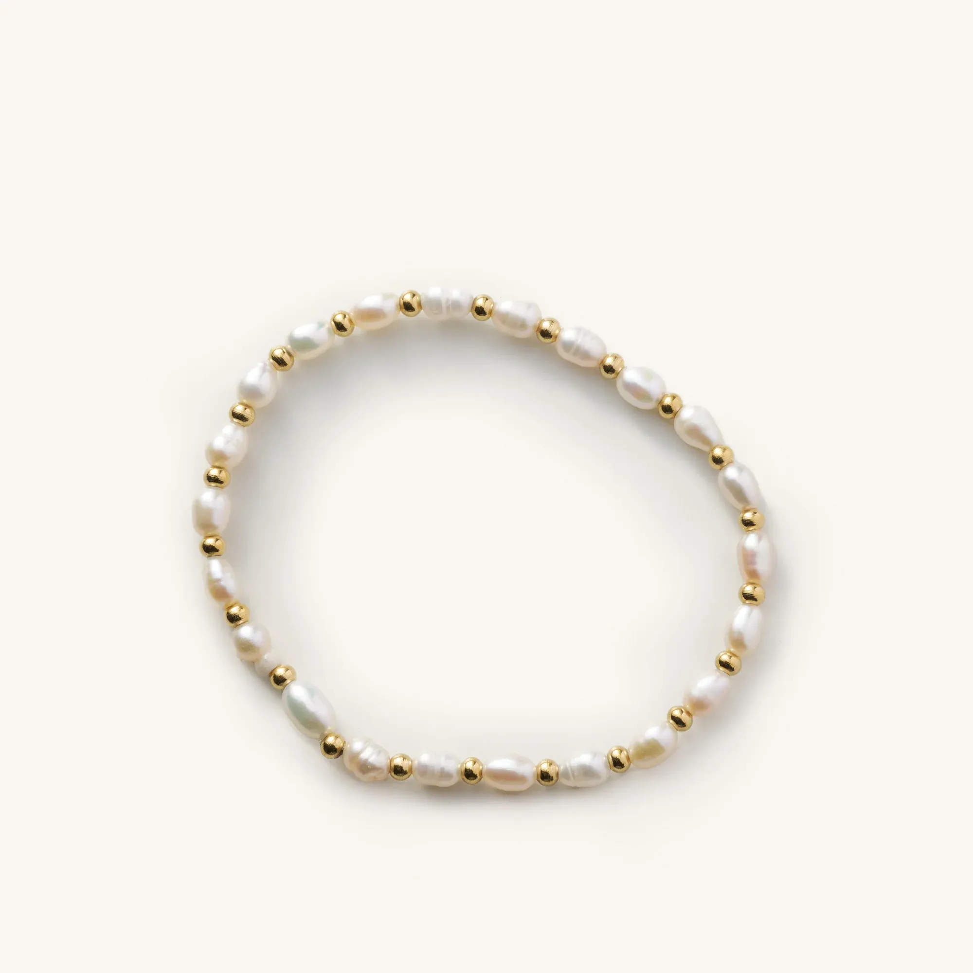 Percy Pearl Bracelet Gold