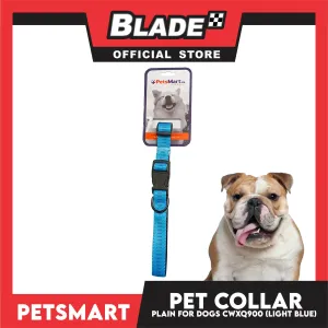 Pet Dog Collar Adjustable Buckle (Light Blue) CWXQ900
