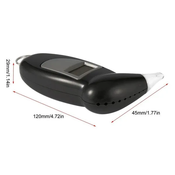 Portable Keychain LED Alcohol Breath Tester Breathalyzer