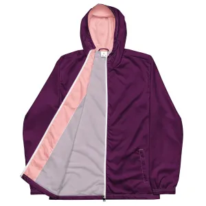 Purple windbreaker