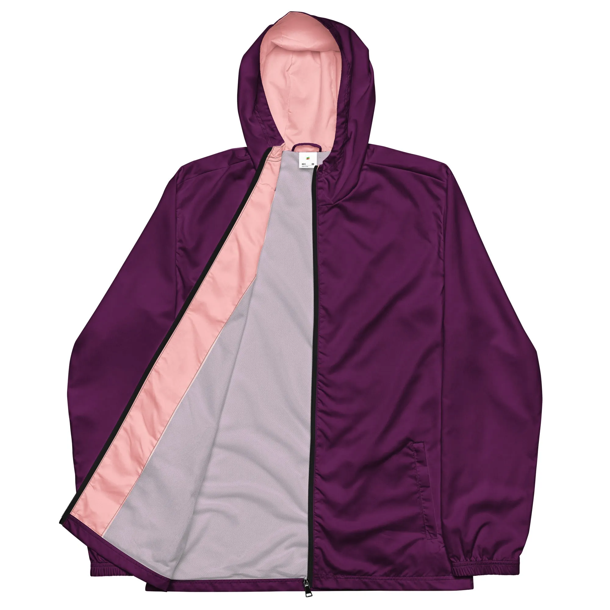 Purple windbreaker