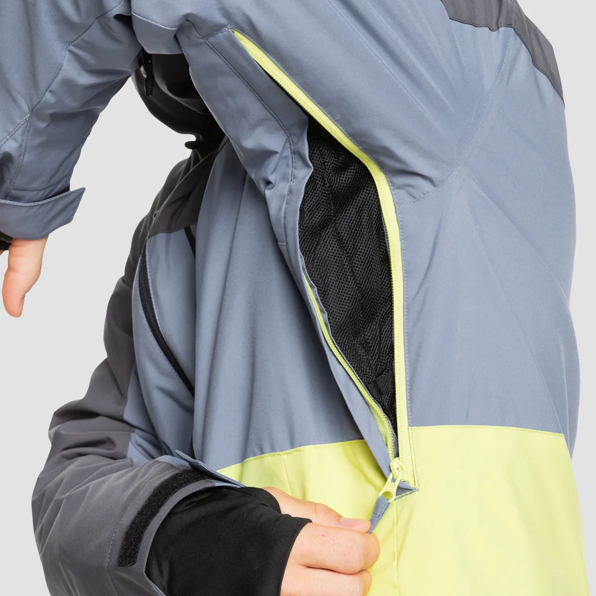 Quiksilver Sycamore 20K Snow Jacket Dark Shadow