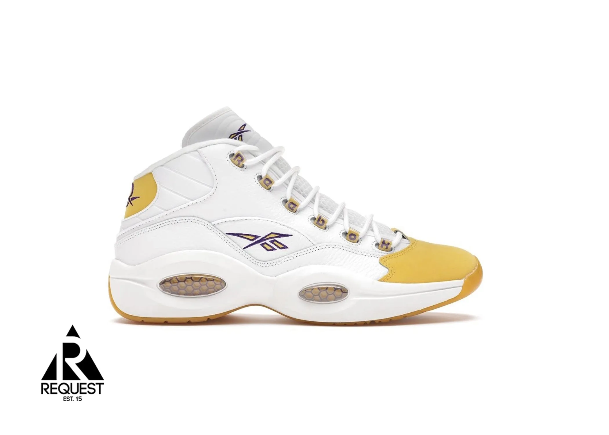 Reebok Question Mid “Yellow Toe”