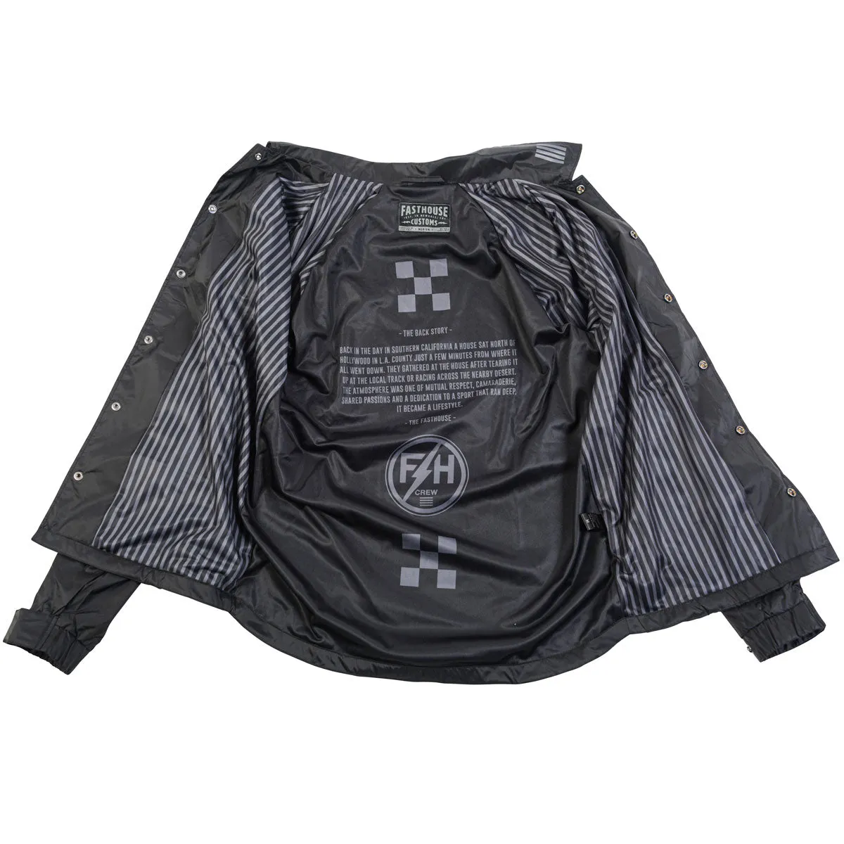 Retrograde Coaches Jacket - Black