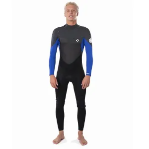 Rip Curl Dawn Patrol 3/2 Back Zip Summer Wetsuit  - Blue