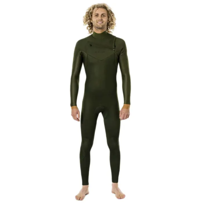 Rip Curl Dawn Patrol 32 Chest Zip Steamer - Green