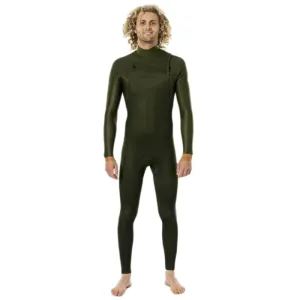 Rip Curl Dawn Patrol 32 Chest Zip Steamer - Green