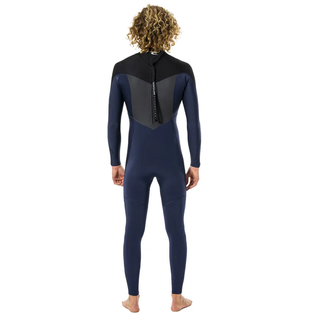 Rip Curl Dawn Patrol 3/2mm Back Zip Summer Wetsuit - Navy