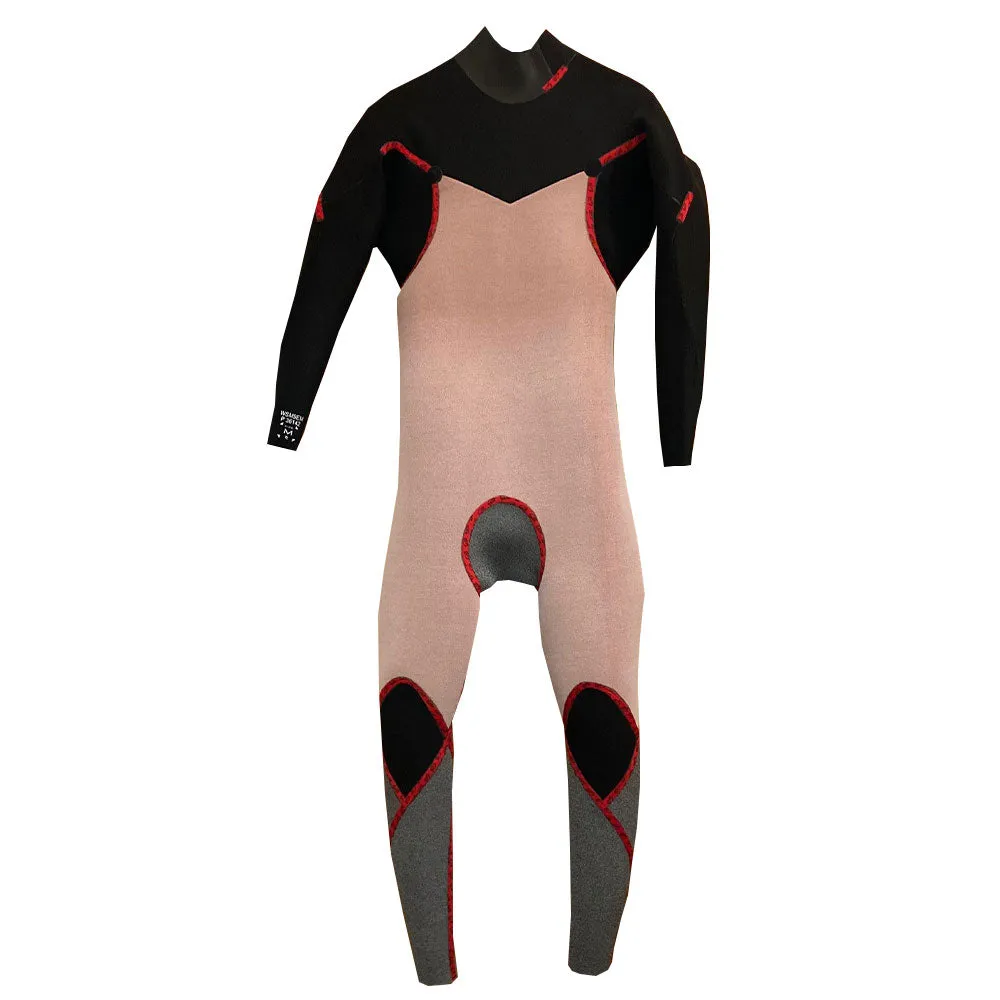 Rip Curl Dawn Patrol 4/3mm Back Zip Wetsuit - Mineral Blue